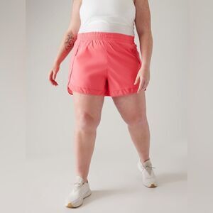 Athleta Mesh Racer Run Short 4"